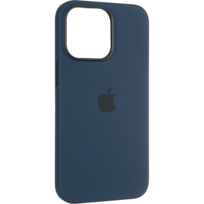 Чохол Original Full Soft Case (MagSafe Splash Screen) для iPhone 13 Pro Max Abyss Blue
