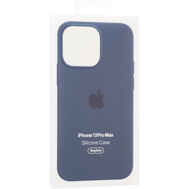 Чохол Original Full Soft Case (MagSafe Splash Screen) для iPhone 13 Pro Max Abyss Blue