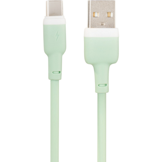 Кабель USB XO NB208 Type-C 1m Green