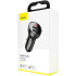 Автомобільний зарядний пристрій Baseus Digital Display 2USB (4.8A 24W) (CCBX-0G) Grey
