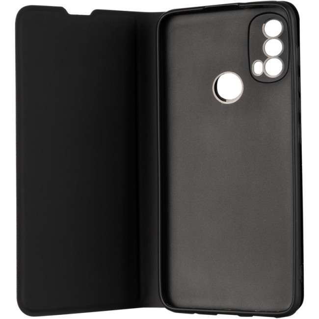 Чохол Book Cover Gelius Shell Case для Motorola E40 Black Чохол Book Cover Gelius Shell Case для Motorola E40 Black