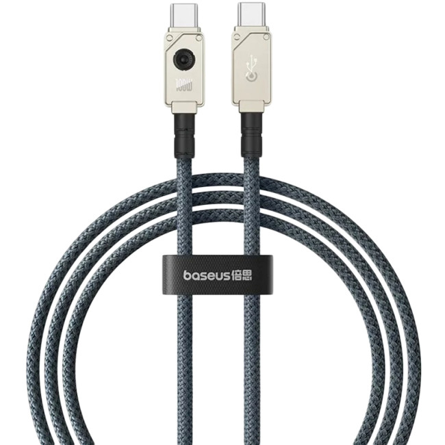 Кабель USB Baseus Unbreakable Series Type-C/Type-C (P10355800221-00) 1m 100W Stellar White