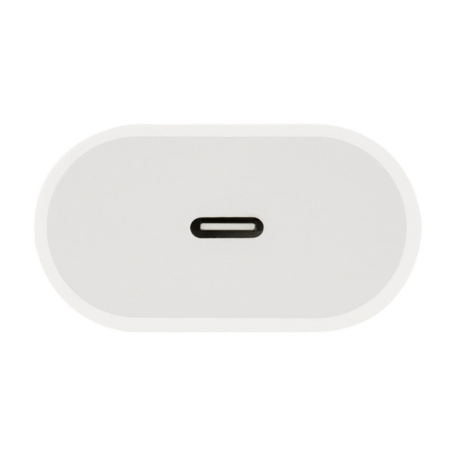Мережевий зарядний пристрій 99% Original Charger Type-C 20W (MHJE3ZM/A / MU7V2ZM/A) (box)