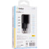 Мережевий зарядний пристрій Gelius Genesis GP-HC055 USB+Type-C 30W GaN (Incredible series) Transparent Black