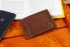 Стильне шкіряне портмоне із затискачем ST Leather В 470 Коричневий