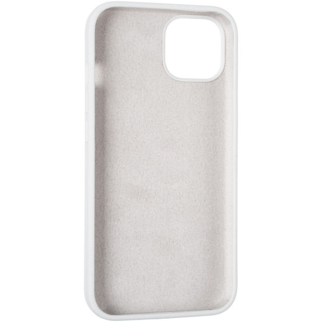 Чохол Original Full Soft Case для iPhone 13 (without logo) White Чохол Original Full Soft Case для iPhone 13 (without logo) White