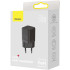 Мережевий зарядний пристрій Baseus GaN3 30W 1Type-C (CCGN010101) Black