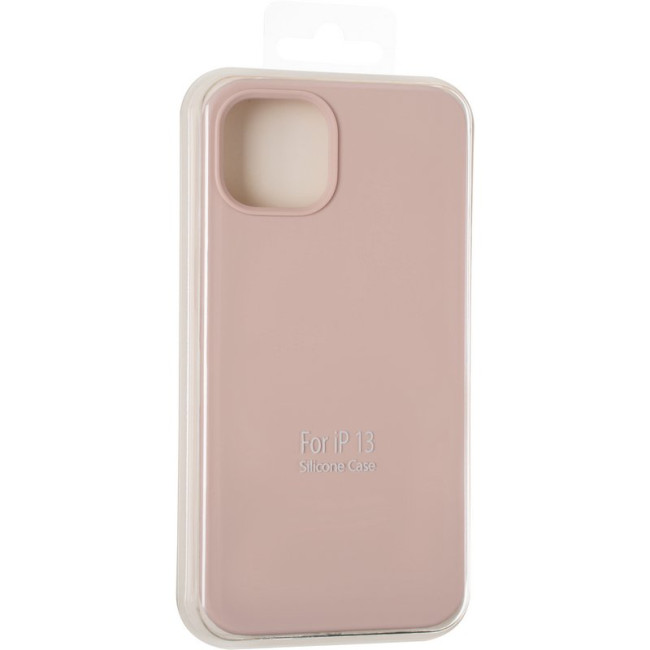 Чохол Original Full Soft Case для iPhone 13 (without logo) Pink Sand Чохол Original Full Soft Case для iPhone 13 (without logo) Pink Sand