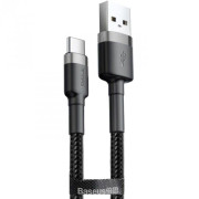 Кабель USB Baseus Cafule Type-C (CATKLF-AG1) Black 0.5m