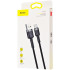 Кабель USB Baseus Cafule Type-C (CATKLF-AG1) Black 0.5m