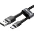 Кабель USB Baseus Cafule Type-C (CATKLF-AG1) Black 0.5m