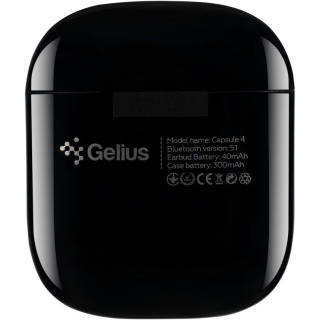 Бездротові навушники TWS Gelius Capsule 4 GP-TWS-004i Black