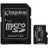 Карта пам'яті microSDXC 64Gb Kingston Canvas Select Plus A1 (UHS-1) (R-100Mb/s) + адаптер SD