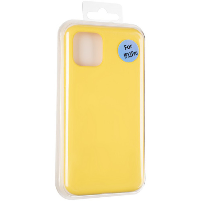 Чохол Original Full Soft Case для iPhone 11 Pro (without logo) Canary Yellow