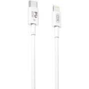 Кабель USB XO NB-Q189A Type-C to Lightning 20W 1m White