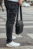 Шкіряна чоловіча чорна сумка Tiding Bag DL9256-4