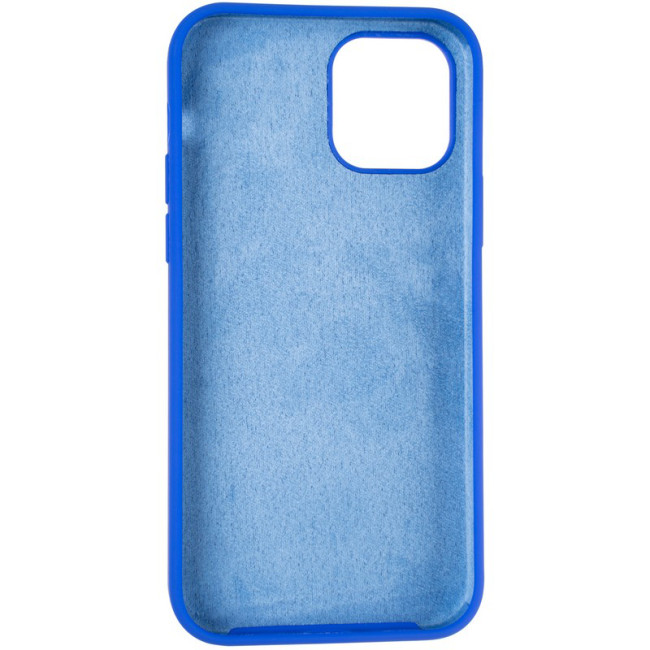 Чохол Original Full Soft Case для iPhone 12/12 Pro (without logo) Sapphire Blue Чохол Original Full Soft Case для iPhone 12/12 Pro (without logo) Sapphire Blue