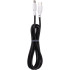 Кабель USB Gelius Full Silicon GP-UCN001CC Type-C to Type-C (1.2м) (60W) Black/White