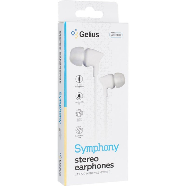 Навушники Gelius Ultra Symphony GU-080 White Навушники Gelius Ultra Symphony GU-080 White