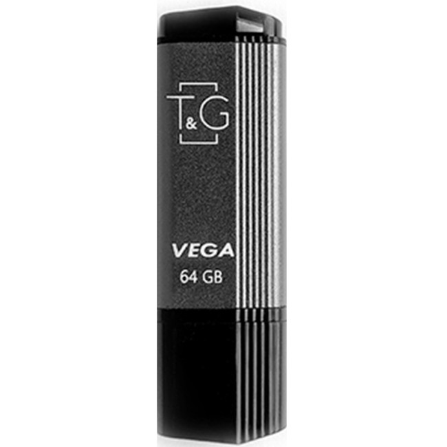 USB флеш накопичувач T&G Vega 121 64Gb Grey