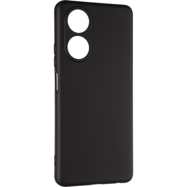 Чохол Full Soft Case для Oppo A58 Black Чохол Full Soft Case для Oppo A58 Black