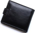 Стильне шкіряне портмоне ST Leather В 103 Чорний