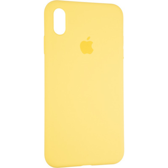 Чохол Original Full Soft Case для iPhone XS Max Canary Yellow Чохол Original Full Soft Case для iPhone XS Max Canary Yellow