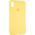 Чохол Original Full Soft Case для iPhone XS Max Canary Yellow Чохол Original Full Soft Case для iPhone XS Max Canary Yellow