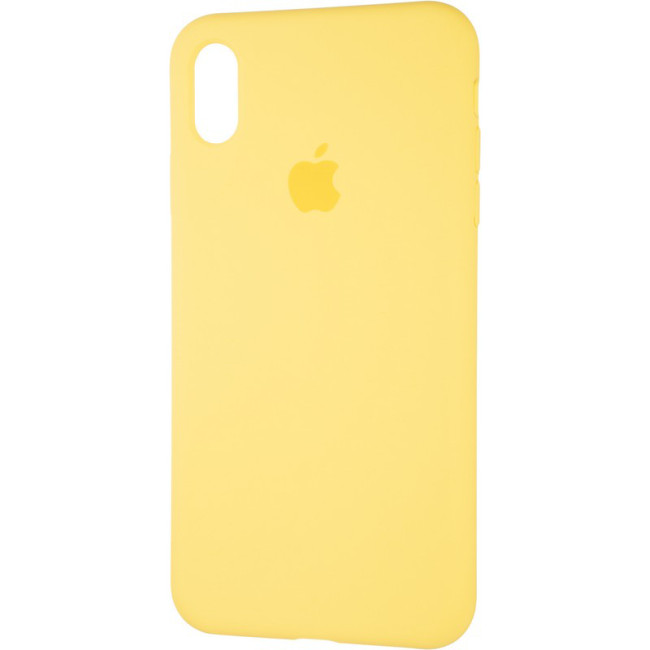 Чохол Original Full Soft Case для iPhone XS Max Canary Yellow Чохол Original Full Soft Case для iPhone XS Max Canary Yellow