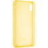Чохол Original Full Soft Case для iPhone XS Max Canary Yellow Чохол Original Full Soft Case для iPhone XS Max Canary Yellow
