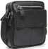 Сумка чоловіча шкіряна черная через плече Tiding Bag SK 718393