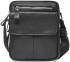 Сумка чоловіча шкіряна черная через плече Tiding Bag SK 718393
