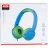 Навушники дитячі XO EP47 Kids Study Blue-Green
