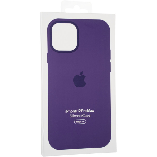 Чохол Original Full Soft Case (MagSafe Splash Screen) для iPhone 12 Pro Max Amethyst