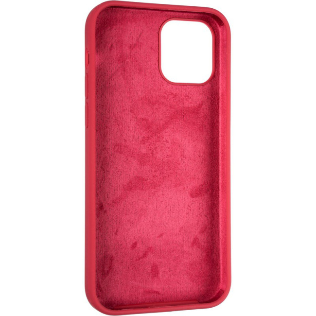 Чохол Original Full Soft Case для iPhone 12/12 Pro (without logo) Garnet Чохол Original Full Soft Case для iPhone 12/12 Pro (without logo) Garnet