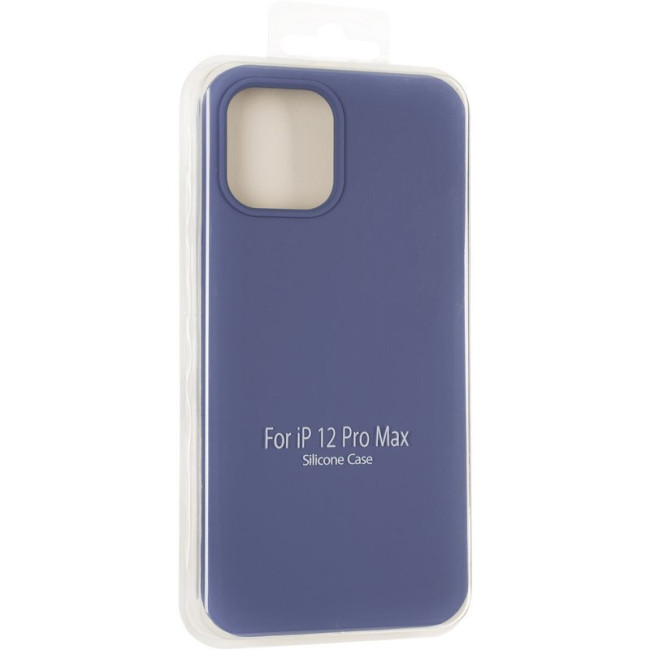 Чохол Original Full Soft Case для iPhone 12 Pro Max (without logo) Alaskan Blue Чохол Original Full Soft Case для iPhone 12 Pro Max (without logo) Alaskan Blue
