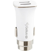 Автомобільний зарядний пристрій Gelius Apollo GP-CC01 3.1A 15W White