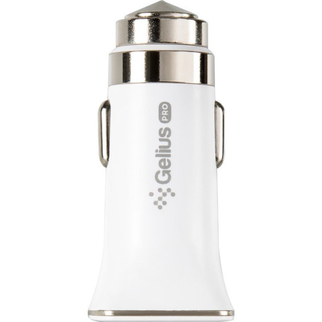 Автомобільний зарядний пристрій Gelius Apollo GP-CC01 3.1A 15W White