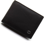 Чоловіче шкіряне портмоне середнього розміру ST Leather ST108 Коричневий