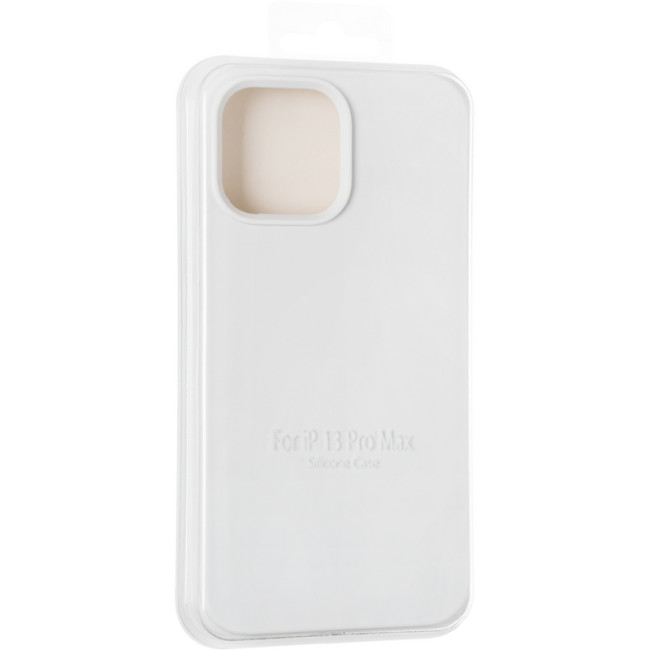 Чохол Original Full Soft Case для iPhone 13 Pro Max (without logo) White