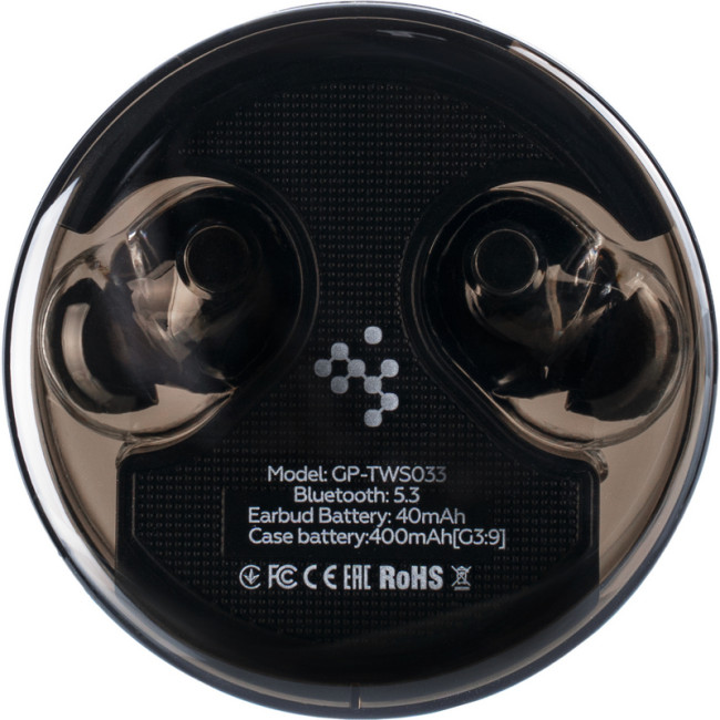 Бездротові навушники TWS Gelius Incredible GP-TWS033 (Incredible series) Dark Night