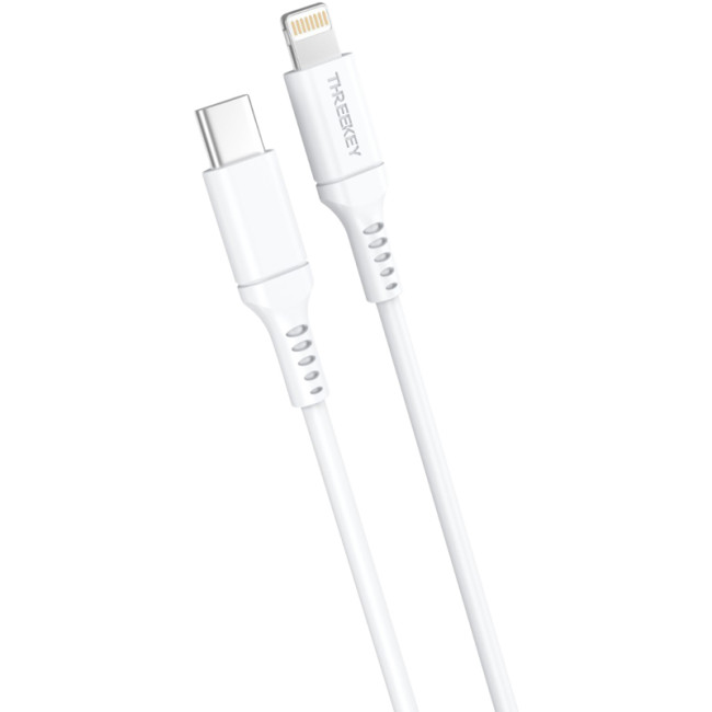 Кабель USB XO TK04 Type-C to Lightning MFI 1m White