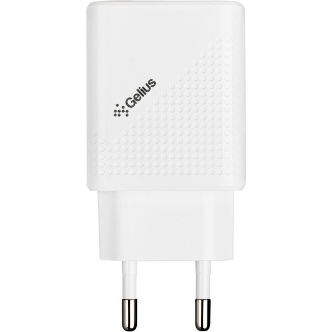 Мережевий зарядний пристрій Gelius Vogue GP-HC011 2USB 2.4A 12W White