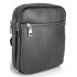 Чоловіча сумка через плече з натуральної шкіри Tiding Bag TD-2031 чорний