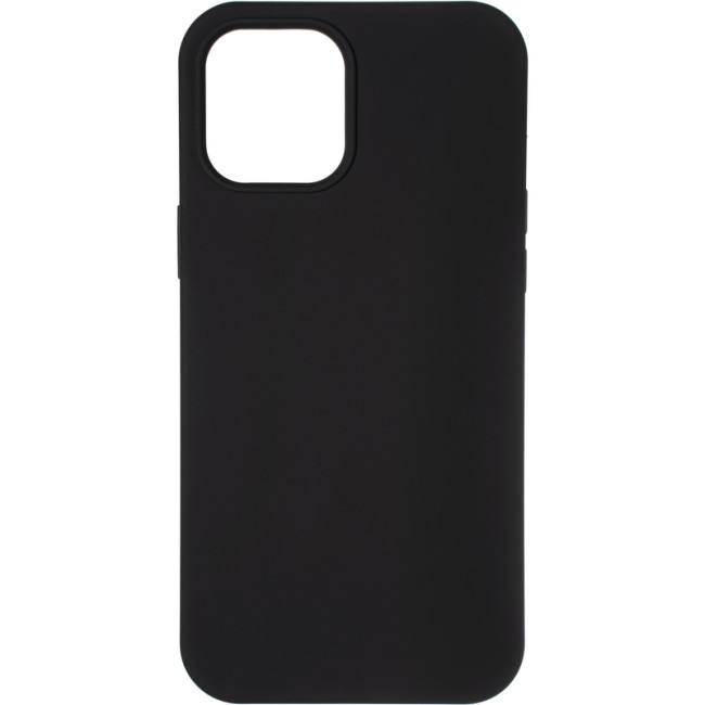 Чохол Original Full Soft Case для iPhone 12 Pro Max (without logo) Black Чохол Original Full Soft Case для iPhone 12 Pro Max (without logo) Black