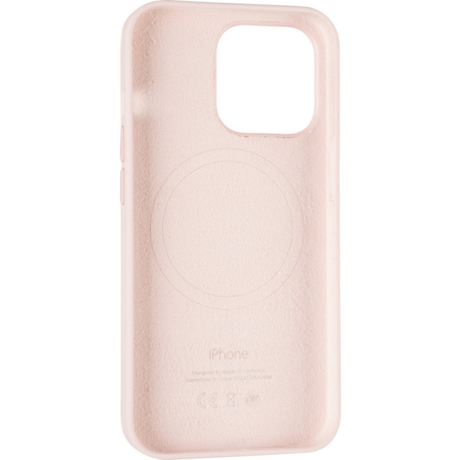 Чохол Original Full Soft Case (MagSafe Splash Screen) для iPhone 13 Pro Chalk Pink
