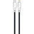 Кабель USB Gelius Full Silicon GP-UCN001CL Type-C to Lightning (1.2m) (20W) Black/White