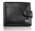 Класичне чоловіче портмоне з натуральної шкіри ST Leather В102 Чорний