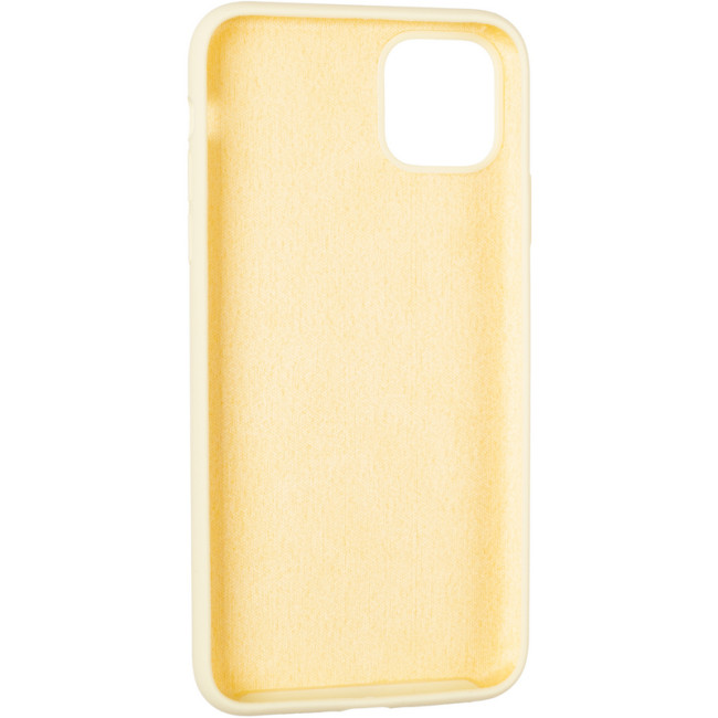 Чохол Original Full Soft Case для iPhone 11 Pro Max (without logo) Mellow Yellow Чохол Original Full Soft Case для iPhone 11 Pro Max (without logo) Mellow Yellow