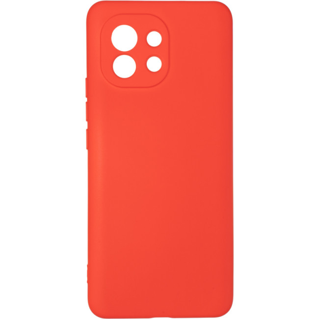 Чохол Full Soft Case для Xiaomi Mi 11 Red Чохол Full Soft Case для Xiaomi Mi 11 Red